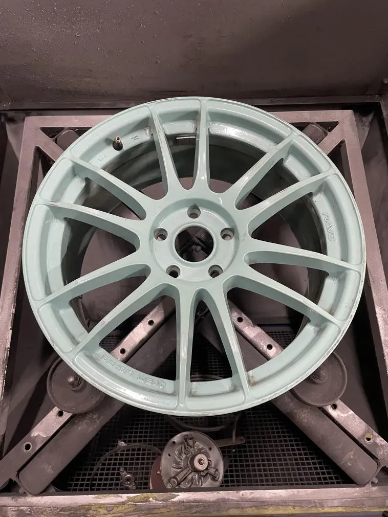 powder coated wheels